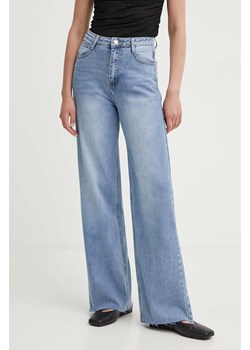 Answear Lab jeansy damskie kolor niebieski ze sklepu ANSWEAR.com w kategorii Jeansy damskie - zdjęcie 173305498