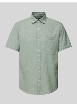 Koszula casualowa o kroju regular fit z kieszenią na piersi ze sklepu Peek&Cloppenburg  w kategorii Koszule męskie - zdjęcie 173305528