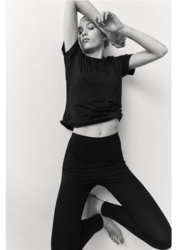 H & M - Dżersejowe legginsy 2-pak - Czarny ze sklepu H&M w kategorii Spodnie damskie - zdjęcie 173305577