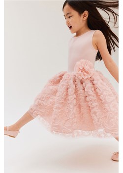 H & M - Sukienka z rozszerzanym dołem - Pomarańczowy ze sklepu H&M w kategorii Sukienki dziewczęce - zdjęcie 173305595