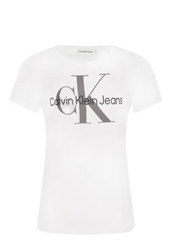 CALVIN KLEIN JEANS T-shirt | Regular Fit ze sklepu Gomez Fashion Store w kategorii Bluzki dziewczęce - zdjęcie 173305605