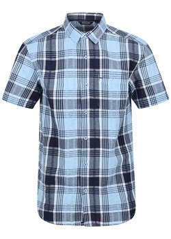 Regatta Koszula &quot;Deakin IV&quot; w kolorze czarno-błękitnym ze sklepu Limango Polska w kategorii Koszule męskie - zdjęcie 173306159