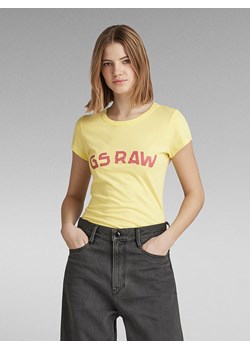 G-Star Koszulka w kolorze żółtym ze sklepu Limango Polska w kategorii Bluzki damskie - zdjęcie 173306218