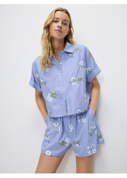 Reserved - Koszula z haftowanymi aplikacjami - wielobarwny ze sklepu Reserved w kategorii Koszule damskie - zdjęcie 173306696