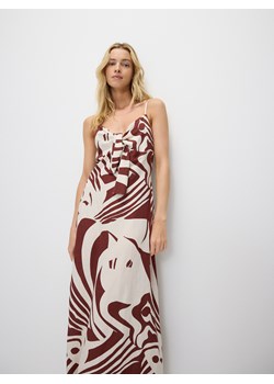 Reserved - Sukienka maxi z wiskozą - wielobarwny ze sklepu Reserved w kategorii Sukienki - zdjęcie 173306718