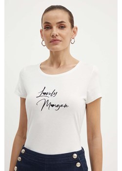 Morgan t-shirt DOUA damski kolor biały DOUA ze sklepu ANSWEAR.com w kategorii Bluzki damskie - zdjęcie 173310277