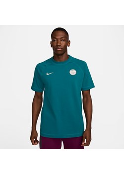 Koszulka piłkarska z krótkim rękawem Nike Paris Saint-Germain Travel - Zieleń ze sklepu Nike poland w kategorii T-shirty męskie - zdjęcie 173311208