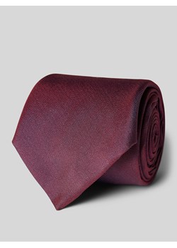 Krawat z naszywką z logo ze sklepu Peek&Cloppenburg  w kategorii Krawaty - zdjęcie 173311246