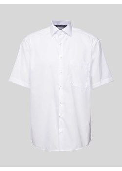 Koszula biznesowa o kroju comfort fit z rękawem o dł. 1/2 ze sklepu Peek&Cloppenburg  w kategorii Koszule męskie - zdjęcie 173311268