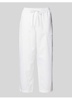 Spodnie materiałowe o skróconym kroju model ‘AKILA’ ze sklepu Peek&Cloppenburg  w kategorii Spodnie damskie - zdjęcie 173311276