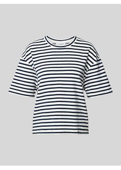 T-shirt o kroju oversized z detalem z logo ze sklepu Peek&Cloppenburg  w kategorii Bluzki damskie - zdjęcie 173311447