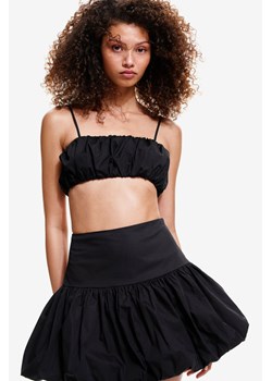 H & M - Popelinowa spódniczka bombka - Czarny ze sklepu H&M w kategorii Spódnice - zdjęcie 173311688