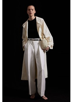 H & M - Spodnie z baloniastymi nogawkami - Biały ze sklepu H&M w kategorii Spodnie damskie - zdjęcie 173311707