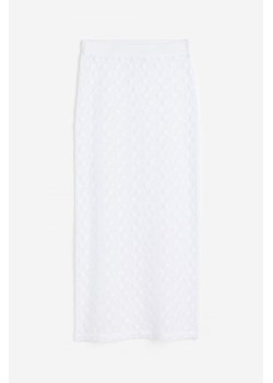 H & M - Spódnica ołówkowa - Biały ze sklepu H&M w kategorii Spódnice - zdjęcie 173311838