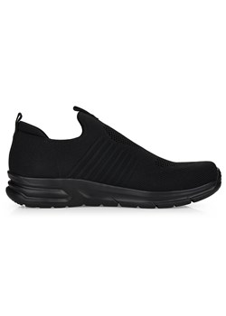 Komfortowe buty sportowe męskie wsuwane czarne Rieker B7365-00 ze sklepu ButyModne.pl w kategorii Buty sportowe męskie - zdjęcie 173311855