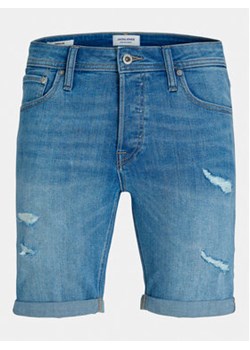 Jack&Jones Szorty jeansowe Jjirick 12250177 Niebieski Regular Fit ze sklepu MODIVO w kategorii Spodenki męskie - zdjęcie 173312336