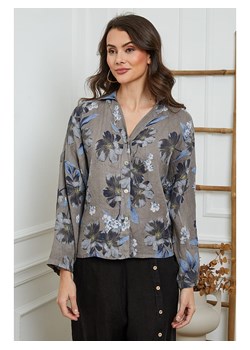 La Compagnie Du Lin Lniana koszula w kolorze szarym ze sklepu Limango Polska w kategorii Koszule damskie - zdjęcie 173312977