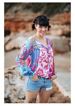 Isla Bonita by SIGRIS Bluzka ze wzorem ze sklepu Limango Polska w kategorii Bluzki damskie - zdjęcie 173313007