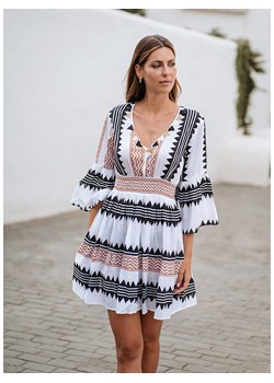 Isla Bonita by SIGRIS Sukienka w kolorze białym ze sklepu Limango Polska w kategorii Sukienki - zdjęcie 173313019