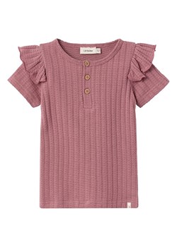Lil Atelier Koszulka &quot;Frila&quot; w kolorze szaroróżowym ze sklepu Limango Polska w kategorii Bluzki dziewczęce - zdjęcie 173313109