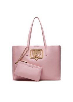 Chiara Ferragni Torebka 76SB4BB3 Różowy ze sklepu MODIVO w kategorii Torby Shopper bag - zdjęcie 173316668