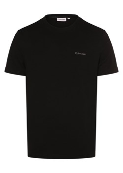 Calvin Klein Koszulka męska Mężczyźni Bawełna czarny nadruk ze sklepu vangraaf w kategorii T-shirty męskie - zdjęcie 173316939