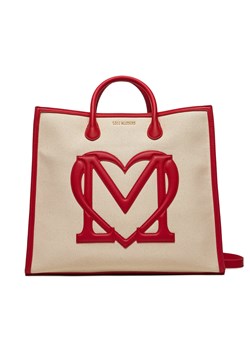Torebka LOVE MOSCHINO JC4256PP05KF0200 Brązowy ze sklepu eobuwie.pl w kategorii Torby Shopper bag - zdjęcie 173317105