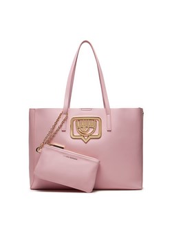 Torebka Chiara Ferragni 76SB4BB3 Różowy ze sklepu eobuwie.pl w kategorii Torby Shopper bag - zdjęcie 173317258