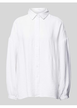 Bluzka koszulowa z listwą guzikową ze sklepu Peek&Cloppenburg  w kategorii Koszule damskie - zdjęcie 173318388