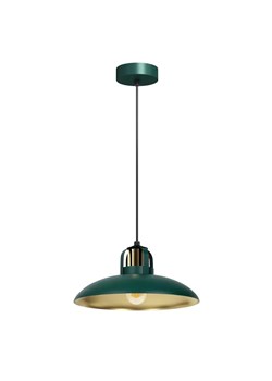 Zielona lampa wisząca industrialna - K483-Ramona ze sklepu Edinos.pl w kategorii Lampy wiszące - zdjęcie 173319606