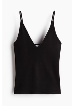 H & M - Top na ramiączkach - Czarny ze sklepu H&M w kategorii Bluzki damskie - zdjęcie 173321137