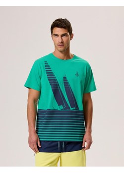 Koszulka NAUTTI Zielony M ze sklepu Diverse w kategorii T-shirty męskie - zdjęcie 173321489