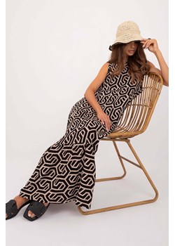 Letnia maxi sukienka z wiskozy Sublevel z printem ze sklepu 5.10.15 w kategorii Sukienki - zdjęcie 173322335
