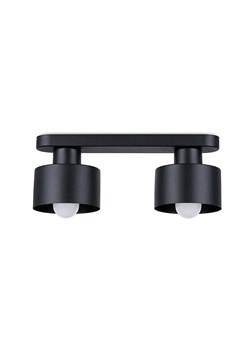 Czarna lampa sufitowa industrialna - A171 W3-W84 ze sklepu Edinos.pl w kategorii Lampy sufitowe - zdjęcie 173323327