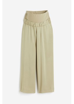 H & M - MAMA Spodnie do kostki - Zielony ze sklepu H&M w kategorii Spodnie damskie - zdjęcie 173324649