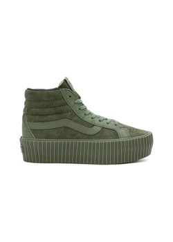 Vans sneakersy Premium Standards Sk8-Hi Reissue 38 Platform kolor zielony VN000CNFARM1 ze sklepu PRM w kategorii Trampki damskie - zdjęcie 173325145