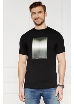 Karl Lagerfeld T-shirt | Regular Fit | stretch ze sklepu Gomez Fashion Store w kategorii T-shirty męskie - zdjęcie 173325198
