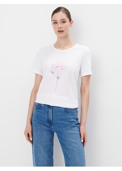 Mohito - T-shirt z aplikacją - biały ze sklepu Mohito w kategorii Bluzki damskie - zdjęcie 173328635