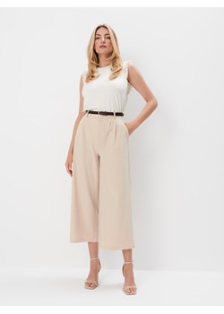 Mohito - Beżowe spodnie culotte - beżowy ze sklepu Mohito w kategorii Spodnie damskie - zdjęcie 173328656