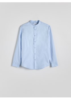 Reserved - Koszula slim ze stójką - jasnoniebieski ze sklepu Reserved w kategorii Koszule męskie - zdjęcie 173329377