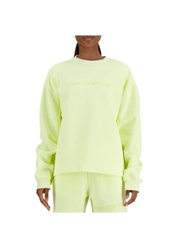 Bluza New Balance WT41556LLT - zielona ze sklepu streetstyle24.pl w kategorii Bluzy damskie - zdjęcie 173329857