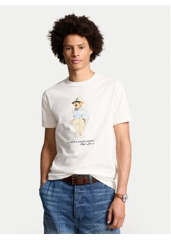 Polo Ralph Lauren T-Shirt 710854497037 Biały Regular Fit ze sklepu MODIVO w kategorii T-shirty męskie - zdjęcie 173330436
