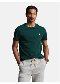 Polo Ralph Lauren T-Shirt 710671438378 Zielony Custom Slim Fit ze sklepu MODIVO w kategorii T-shirty męskie - zdjęcie 173330447