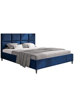 Tapicerowane łóżko z zagłówkiem 160x200 Bennet - 36 kolorów ze sklepu Edinos.pl w kategorii Łóżka i materace - zdjęcie 173333316