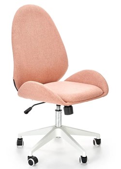 Różowy nowoczesny fotel obrotowy - Naron ze sklepu Edinos.pl w kategorii Krzesła biurowe - zdjęcie 173333469
