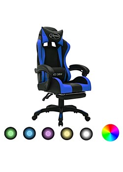 Fotel gamingowy z diodami LED - Centuri 4X ze sklepu Edinos.pl w kategorii Krzesła biurowe - zdjęcie 173333906