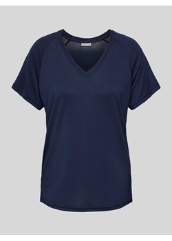 T-shirt z dekoltem w serek model ‘Joselyn’ ze sklepu Peek&Cloppenburg  w kategorii Bluzki damskie - zdjęcie 173334719