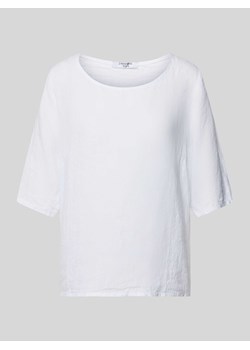 Bluzka lniana z rękawem o dł. 3/4 model ‘So44phie’ ze sklepu Peek&Cloppenburg  w kategorii Bluzki damskie - zdjęcie 173334769