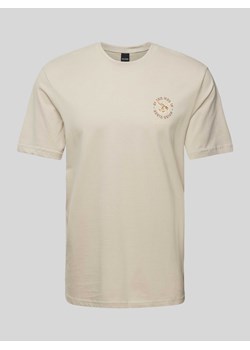 T-shirt z o kroju slim fit z nadrukiem z motywem model ‘BASIC’ ze sklepu Peek&Cloppenburg  w kategorii T-shirty męskie - zdjęcie 173334775