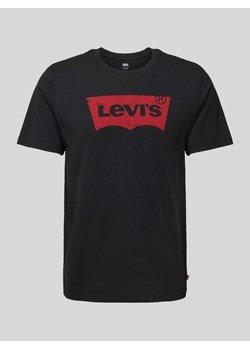 T-shirt z nadrukiem z logo model ‘SETIN’ ze sklepu Peek&Cloppenburg  w kategorii T-shirty męskie - zdjęcie 173334789